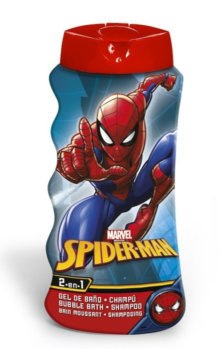 Lorenay Spiderman 2-IN-1 Bubble Bath & Shampoo