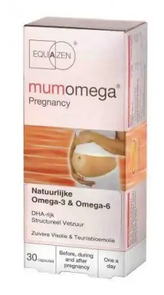 Afbeelding van Equazen Mumomega Zwangerschap Capsules