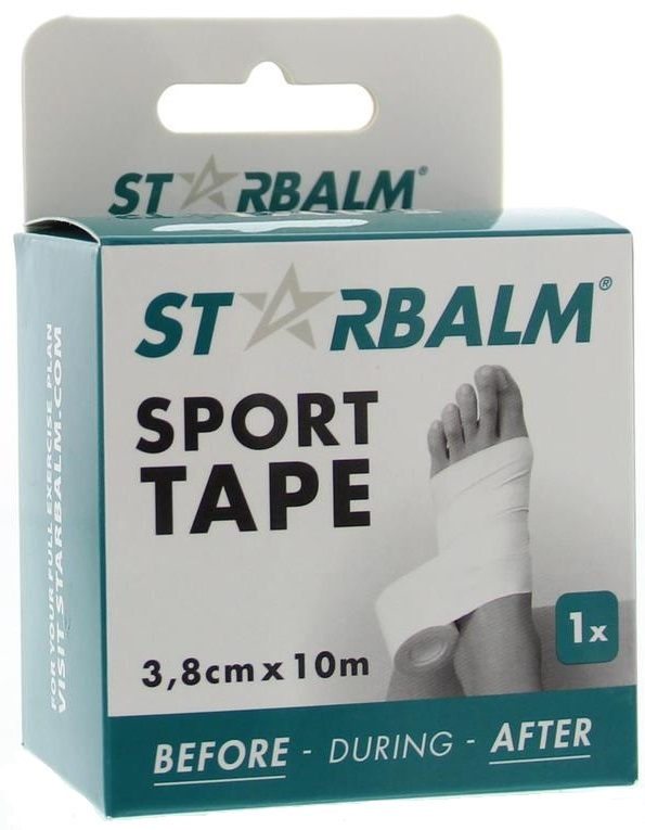 Image of Star Balm Sport Tape 3.8cm x 10m 
