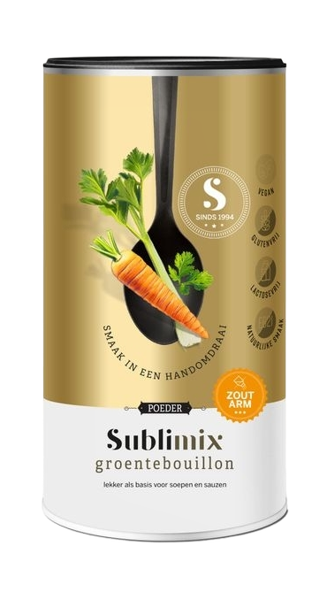 Sublimix Glutenvrije Groentenbouillon Zoutarm
