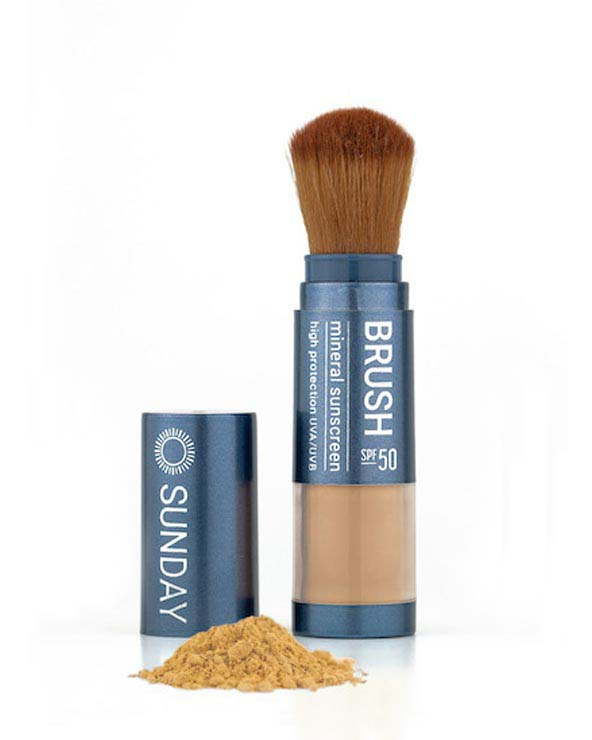 Image of Sunday Brush Mineral Sunscreen SPF50 - Tan