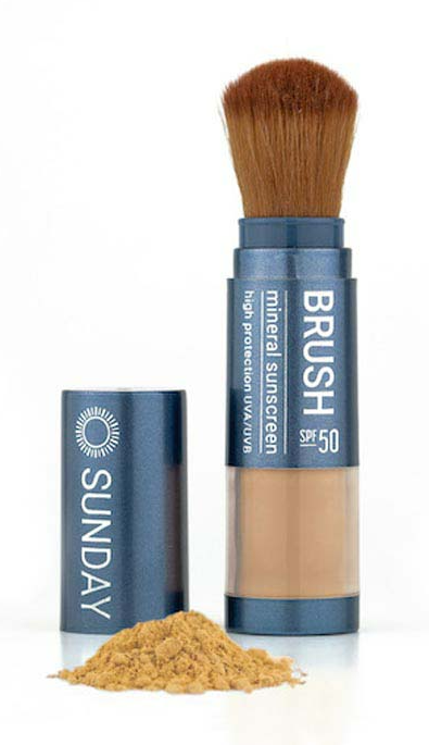 Image of Sunday Brush Mineral Sunscreen SPF50 - Medium 