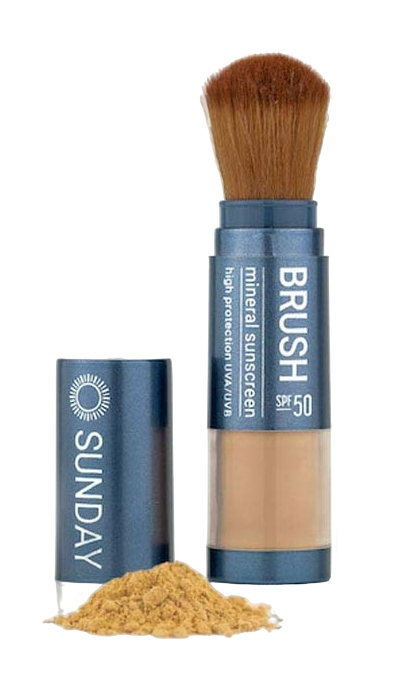 Sunday Brush Mineral Sunscreen SPF50 - Medium