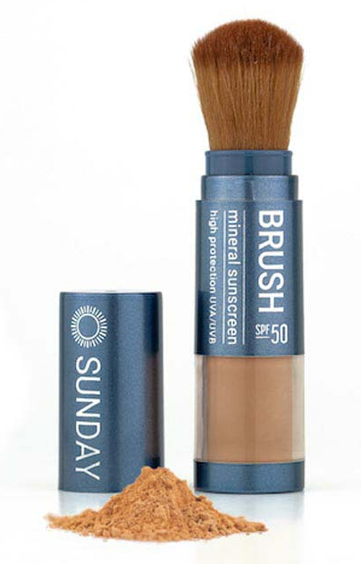 Image of Sunday Brush Mineral Sunscreen SPF50 - Tan