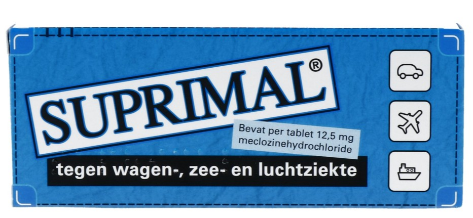 Suprimal Reistabletten 12,5mg