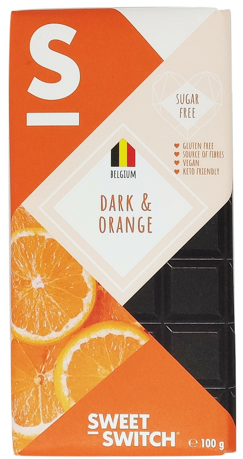Sweet-Switch Choco Puur & Orange