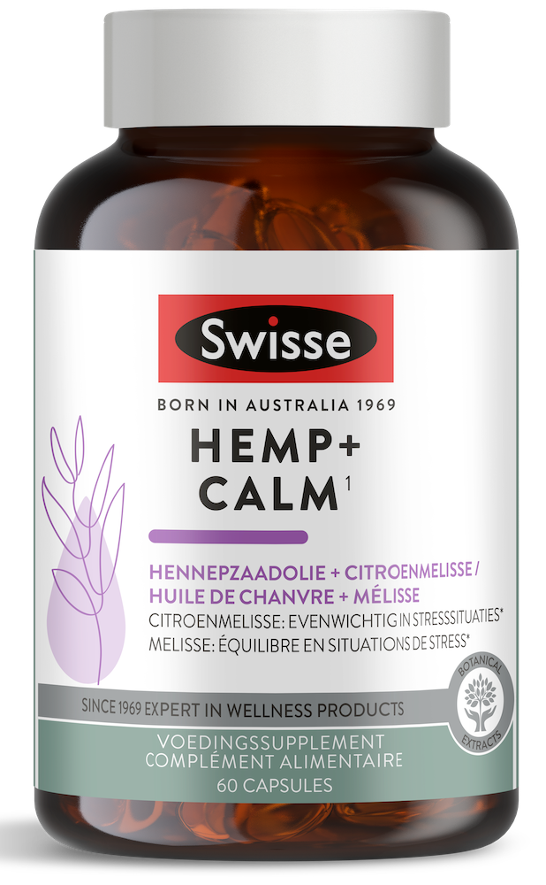Swisse Hemp+ Calm Capsules