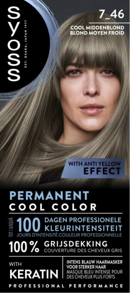 Syoss Color 7-46 Cool Midden Blond afbeelding