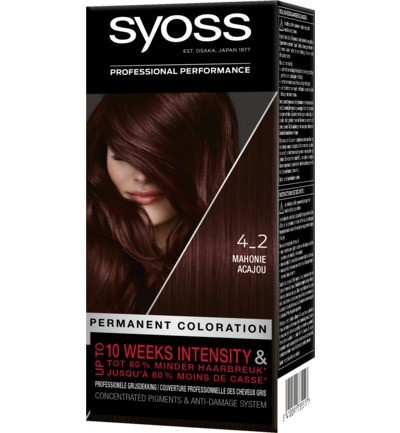Syoss Color Salonplex 4-2 Mahonie