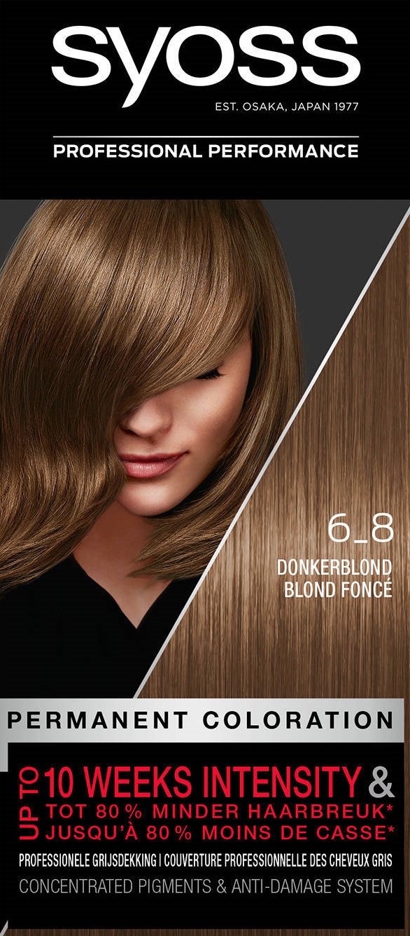 Syoss Color Salonplex 6-8 Donkerblond