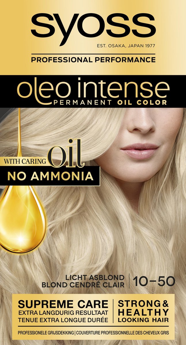 Syoss Oleo Intense 10-50 Licht Asblond afbeelding