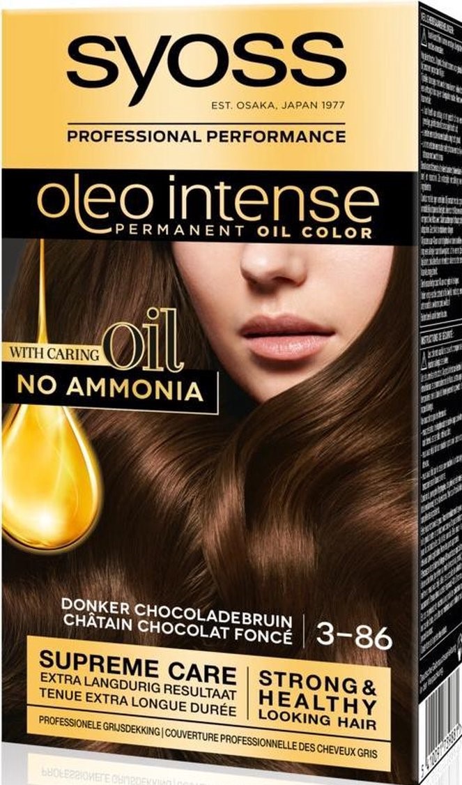Syoss Oleo Intense 3-86 Donker Chocoladebruin