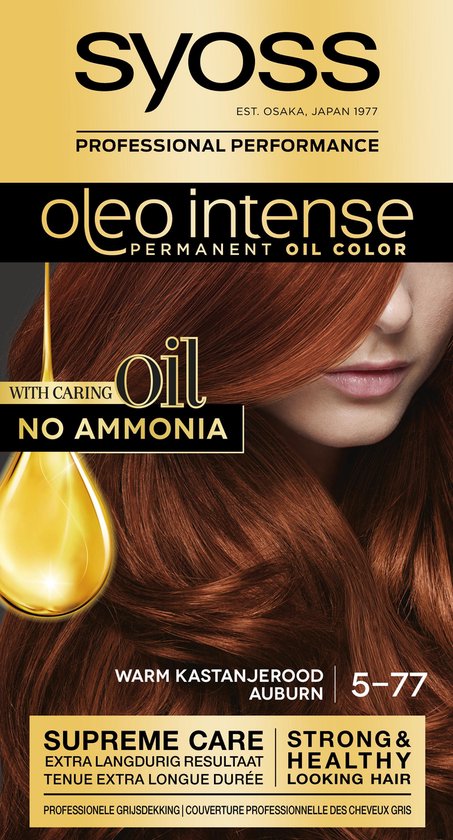 Syoss Oleo Intense 5-77 Warm Kastanje Rood