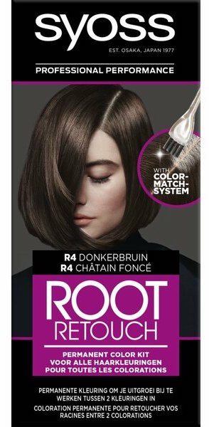 Syoss Root Retouch R4 Donkerbruin