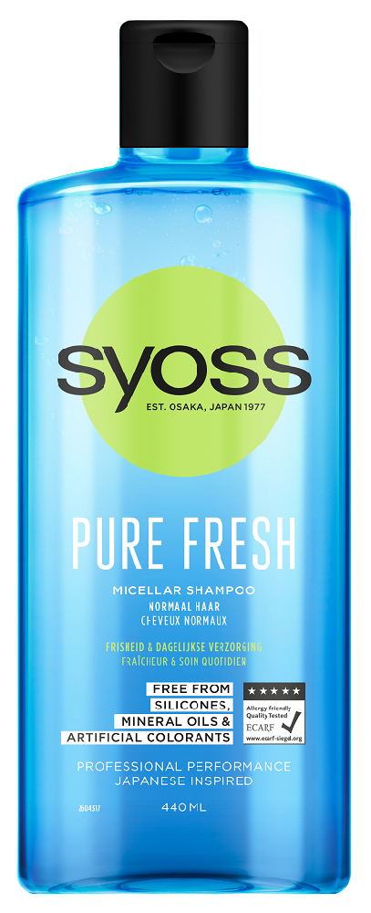 Syoss Pure Fresh Micellar Shampoo