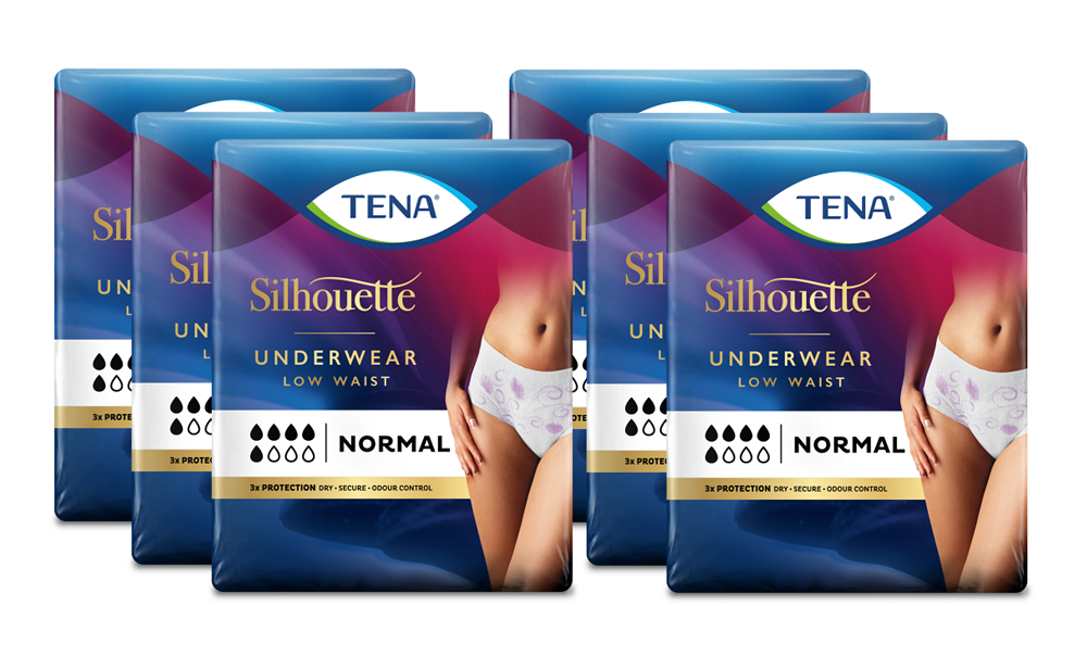 TENA Silhouette Underwear Low Waist M