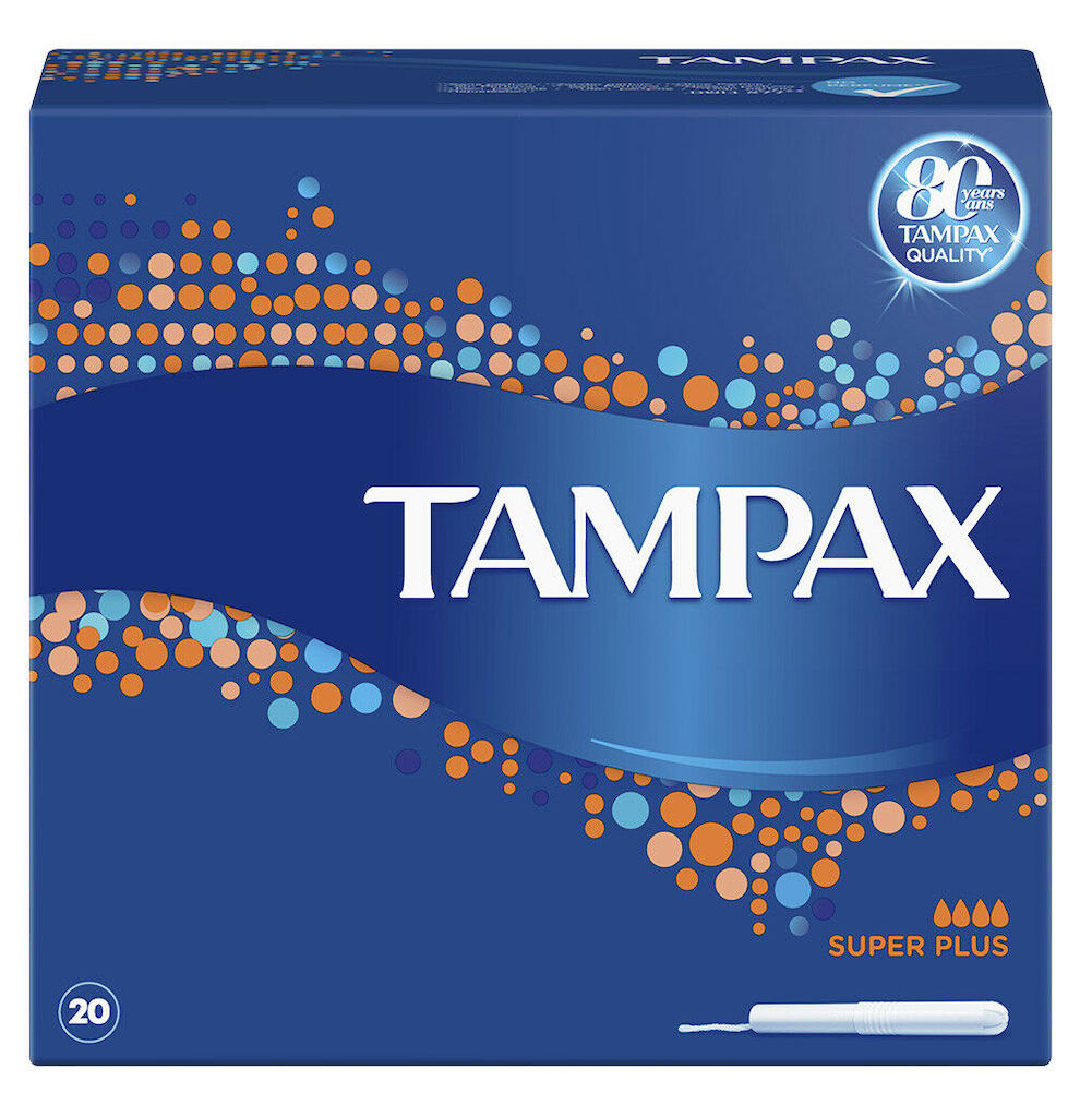 Image of Tampax Super Plus Tampons 