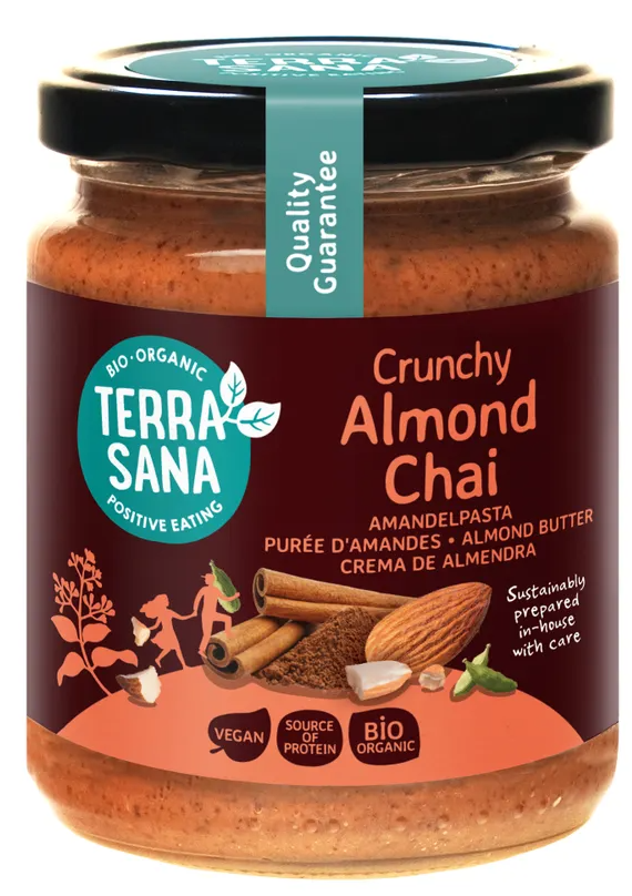 TerraSana Crunchy Almond Chai Amandelpasta