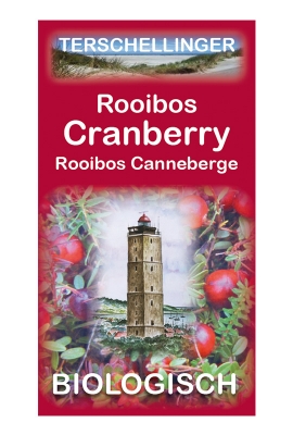 Terschellinger Cranberries Rooibosthee Zakjes 20st