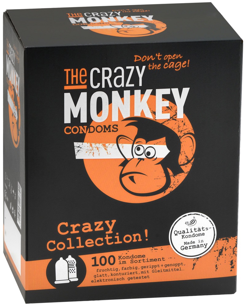 The Crazy Monkey Condooms Crazy Collection!