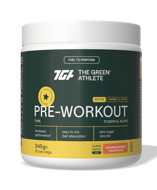 The Green Athlete Pre-Workout Poeder afbeelding