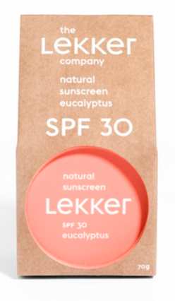 Image of The Lekker Company Natural Sunscreen SPF30 Eucalyptus