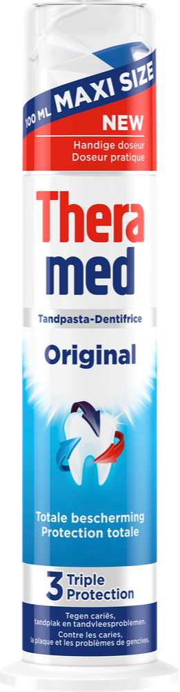 Theramed Original 3 Triple Protection Tandpasta afbeelding