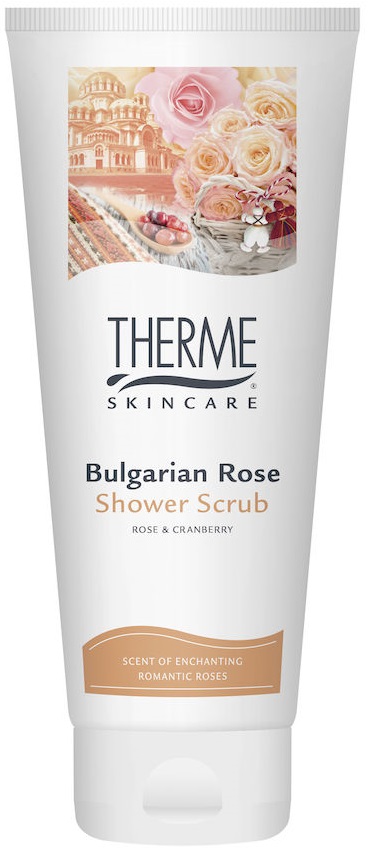 Therme Bulgarian Rose Shower Scrub