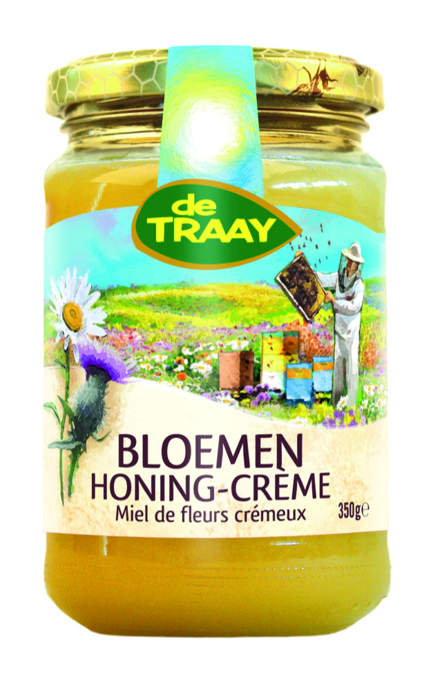 De Traay Bloemenhoning Crème