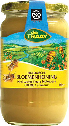 De Traay Bloemenhoning Crème EKO De Traay Bloemenhoning Crème EKO