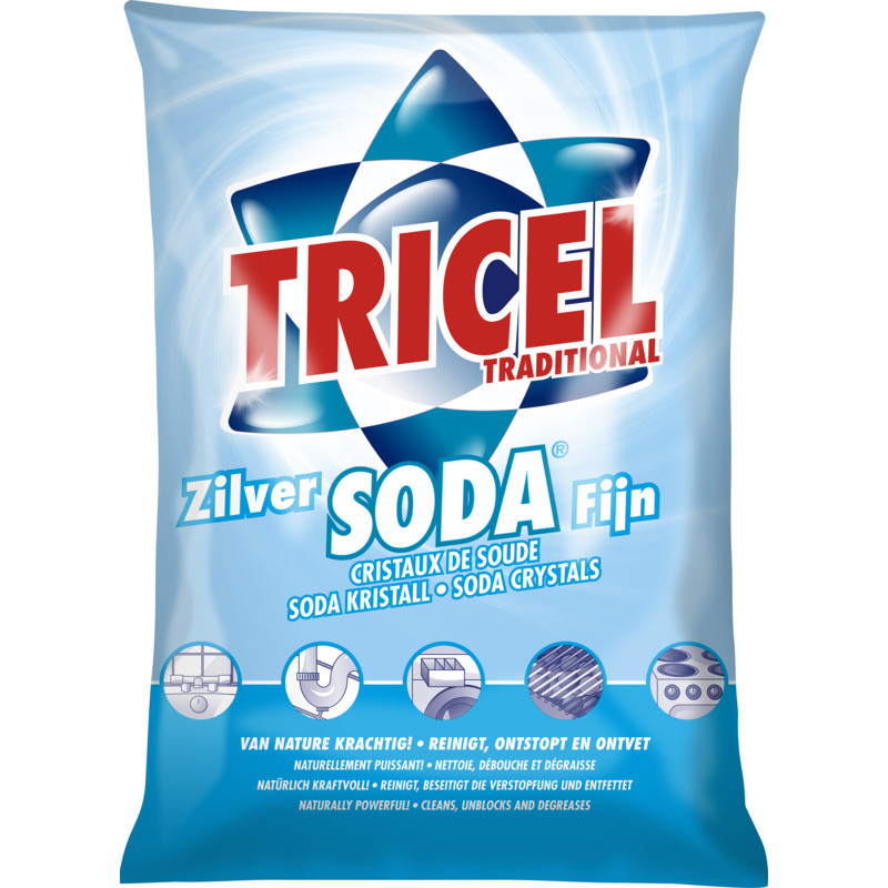 Tricel Zilver Soda Fijn