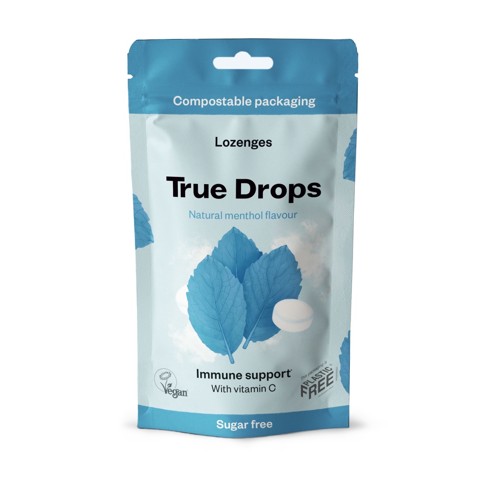 Image of True Drops Keelpastilles Menthol