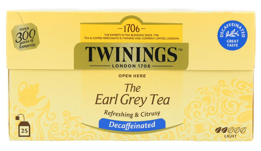 Twinings Earl Grey Thee Decaffeinated afbeelding