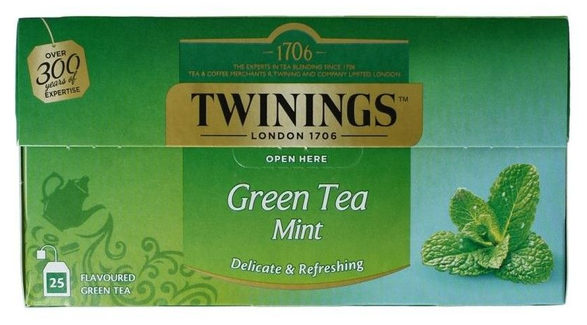 Twinings Green Mint Thee afbeelding