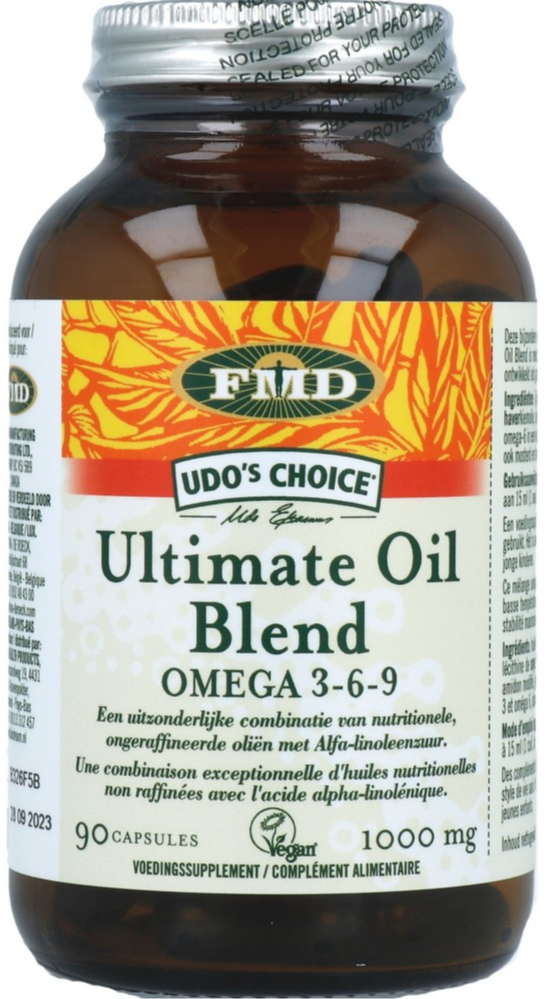 Afbeelding van Udos Choice Ultimate Oil Blend Capsules 90st