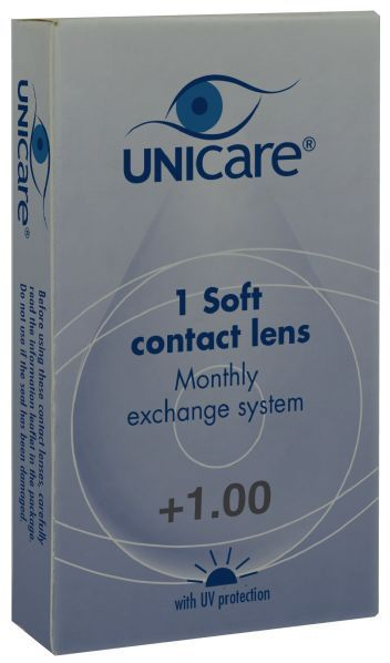 Unicare Zachte Maandlens +1.00 1pack