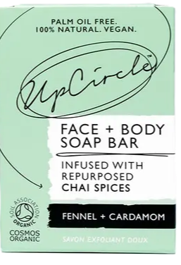 Upcircle Face & Body Soap Bar Fennel & Cardamom