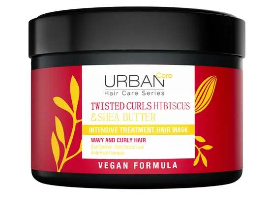 Urban Care Twisted Curls Hibiscus & Shea Butter Intensive Treatment Hair Mask
