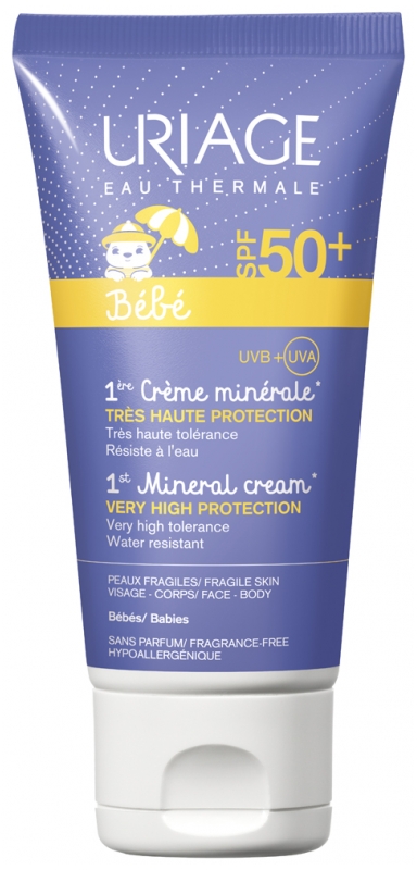 Image of Uriage Baby 1st Mineral Cream SPF50 