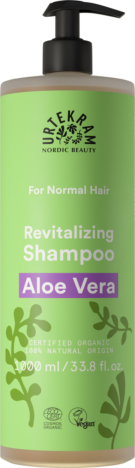 Urtekram Aloë Vera Shampoo Normaal Haar