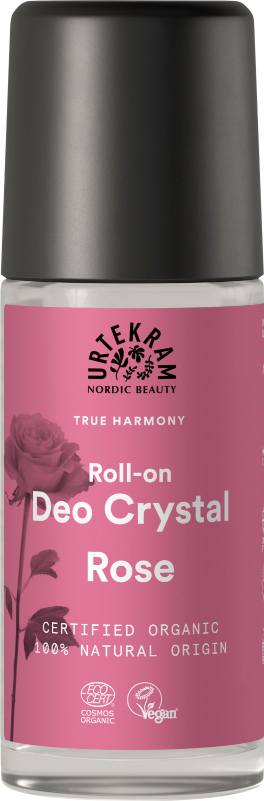 Urtekram Roll-on Deo Crystal Rose afbeelding