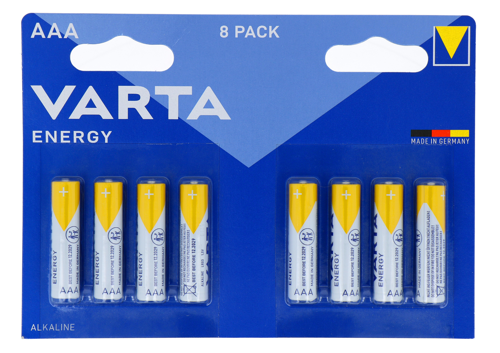 Varta Energy AAA 8ST Batterijen afbeelding