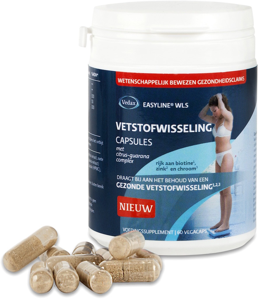 Easyline WLS Vetstofwisseling Capsules