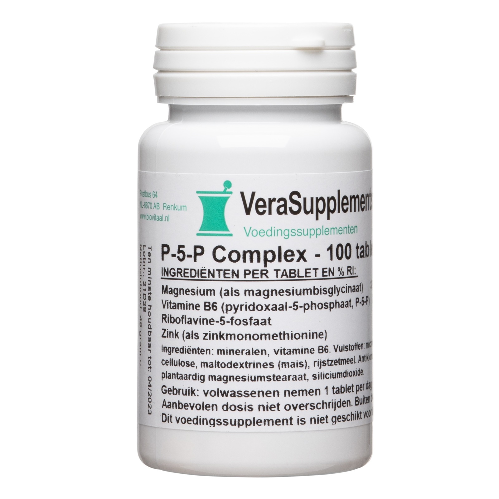 VeraSupplements P-5-P Complex Tabletten
