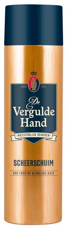 Vergulde Hand Scheerschuim
