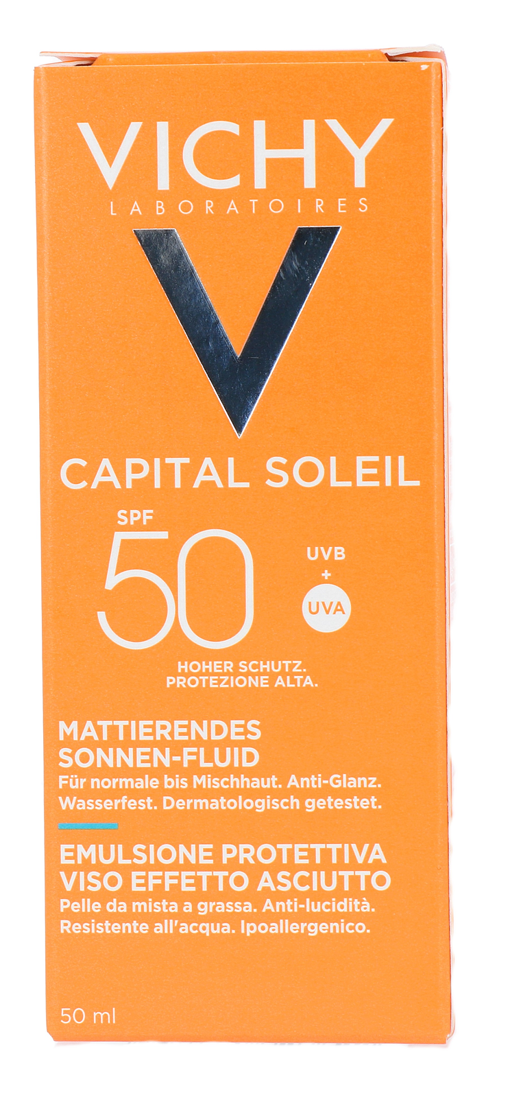 Image of Vichy Capital Soleil Dry Touch Zonnecrème SPF50