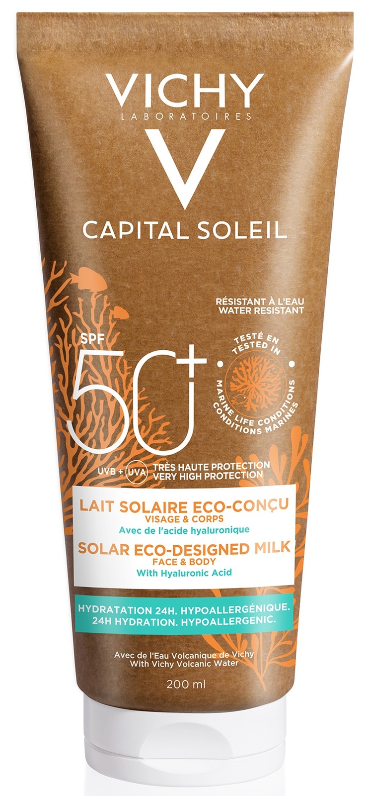 Image of Vichy Capital Soleil Solar Eco-Designed Melk SPF50+ 