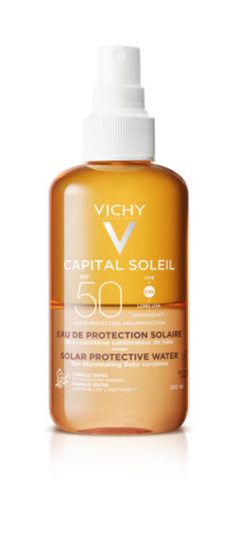 Image of Vichy Capital Soleil Zonbeschermend Water Bruine Teint SPF50