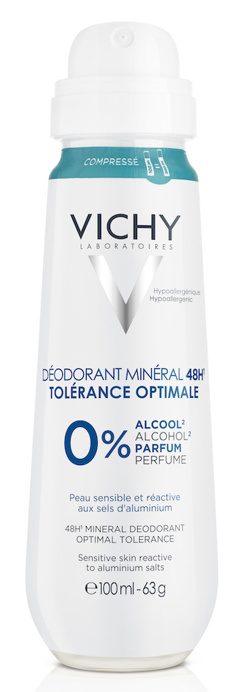 Vichy Minerale Deodorant Spray 48u Optimale Tolerantie