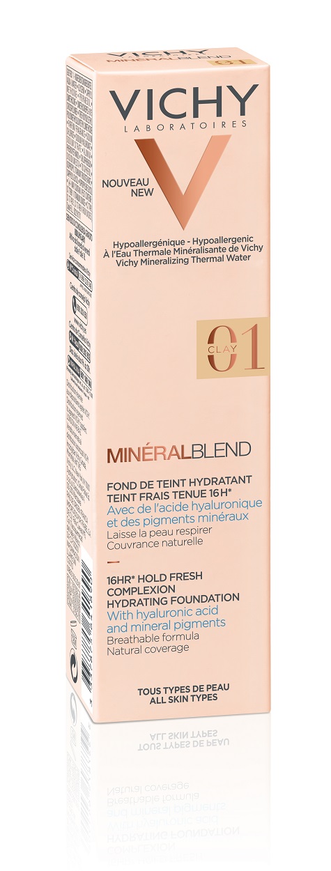 Vichy Mineralblend Foundation 01 Clay